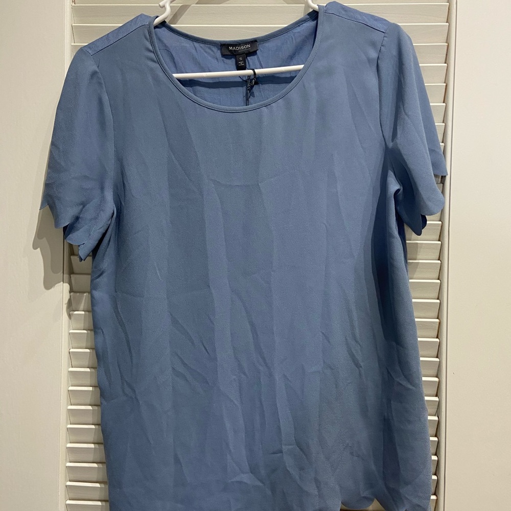 Madison Blue Blouse Shirt